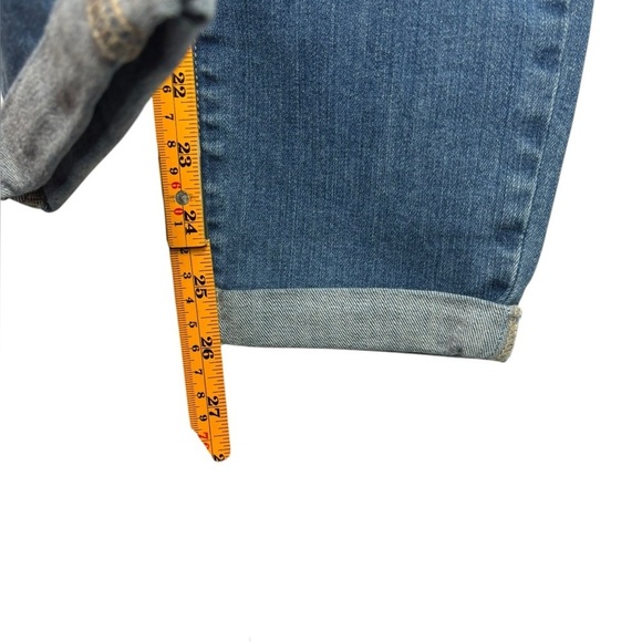 Paige Distressed Blue Kylie Crop Skinny Jeans Size 29 in Nora Destructed - Picture 13 of 14